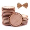 CBCMY Juego de 20 piezas de 2.16 pulgadas de madera