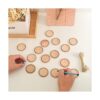 CBCMY Juego de 20 piezas de 2.16 pulgadas de madera