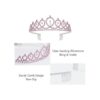 CAVETEE Juego de tiaras y tiaras de cumpleaños de reina y