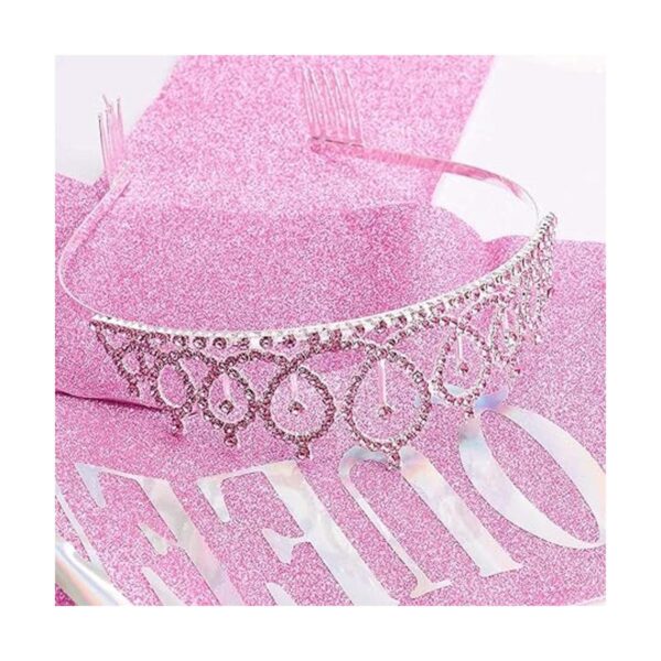 CAVETEE Juego de tiaras y tiaras de cumpleaños de reina y