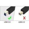 CBUS Cable USBC a USBB USB 3.0 de 6 pies compatible con_2