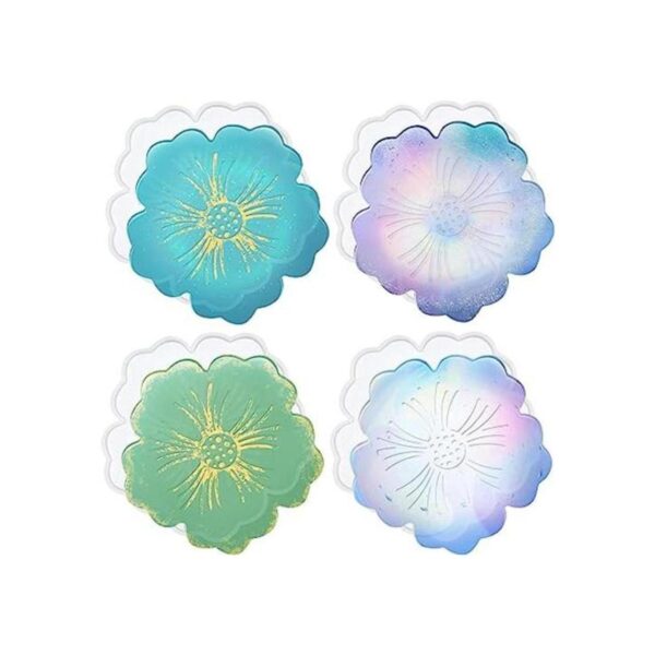 CCOZN Moldes de silicona para posavasos 4 unidades_1