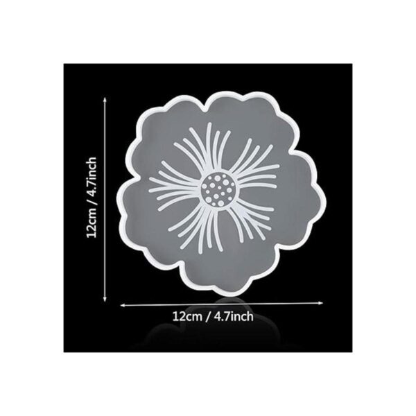CCOZN Moldes de silicona para posavasos 4 unidades_2