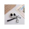 CCXNAS Funda compatible con AirPods Pro con llavero funda