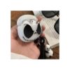 CCXNAS Funda compatible con Airpods con llavero calavera