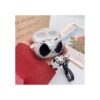 CCXNAS Funda compatible con AirPods Pro con llavero funda
