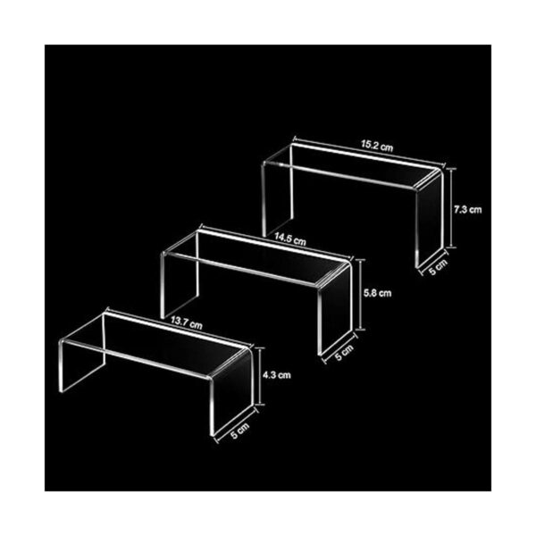 CECOLIC Soporte de acrílico para decoración de figuras