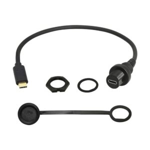 CERRXIAN Cable de extensión USB tipo C 3.1 para coche_1
