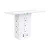 CFMASTER Tomacorriente de pared con estante 10 puertos_1