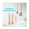 CGBE Ganchos de pared 16 ganchos resistentes para toallas_3