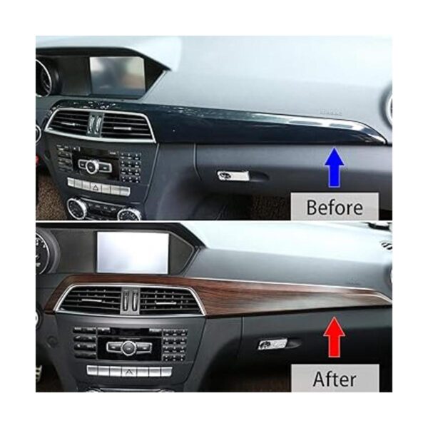 CHEYA Panel de cubierta para consola central de coche de