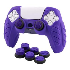 CHIN FAI PS5 Funda de silicona para controlador PS5