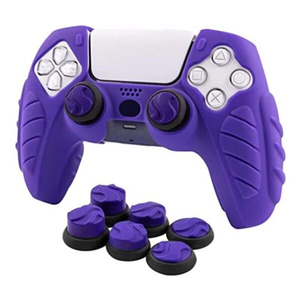 CHIN FAI PS5 Funda de silicona para controlador PS5