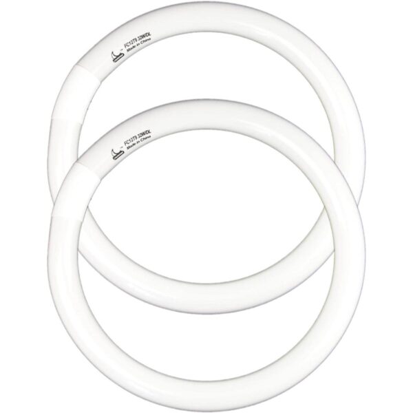 CHKADAWA Bombilla circular fluorescente FC12T9DL 12_1