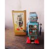 CHIMUYU Wind Up Robot vintage retro clásico de primavera_3