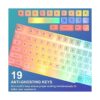 CHONCHOW Combo de teclado y mouse LED teclado_5