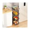 CHLOYARD Cesta de frutas delgada de 4 niveles para_1