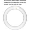 CHKADAWA FC8T9CW Bombilla fluorescente circular circular_4