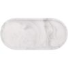 CHOOLD Elegante cerámica estilo mármol oval placa de_2
