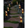CHUANGFENG Figura de águila para jardín luz solar de_3