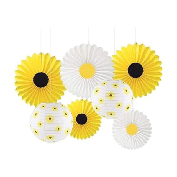 CHRORINE Decoraciones de fiesta de girasol fiesta de