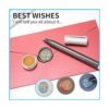 CHUHUAYUAN Kit de sello de cera con caja de regalo 24_5