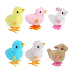 CICITOYWO Juguete de conejo y salto de pollito juguete