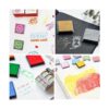 CIOUYAOS 20 colores para bloc de tinta lavable y segura