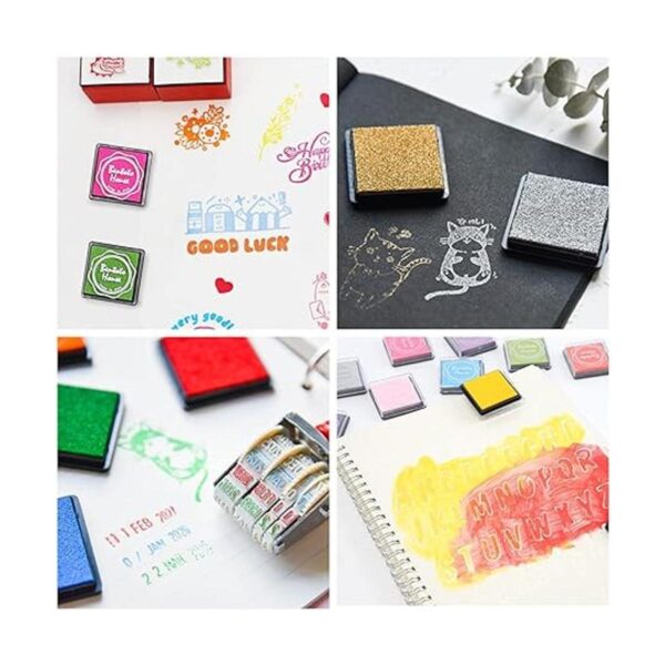 CIOUYAOS 20 colores para bloc de tinta lavable y segura