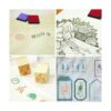 CIOUYAOS 20 colores para bloc de tinta lavable y segura