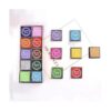 CIOUYAOS 20 colores para bloc de tinta lavable y segura