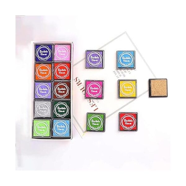 CIOUYAOS 20 colores para bloc de tinta lavable y segura