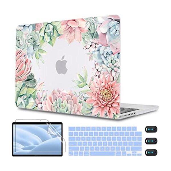 CISSOOK Funda rígida para suculentas para MacBook Pro de_1