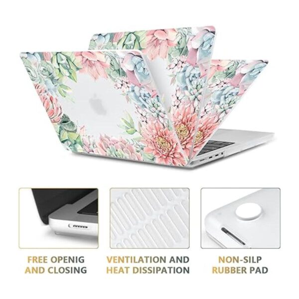 CISSOOK Funda rígida para suculentas para MacBook Pro de_3