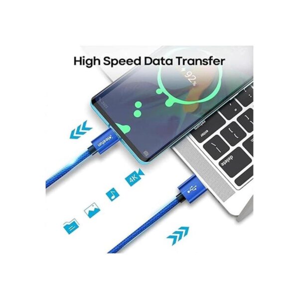 CLEEFUN Cable USB tipo C extra largo de 20 pies cable USB_4