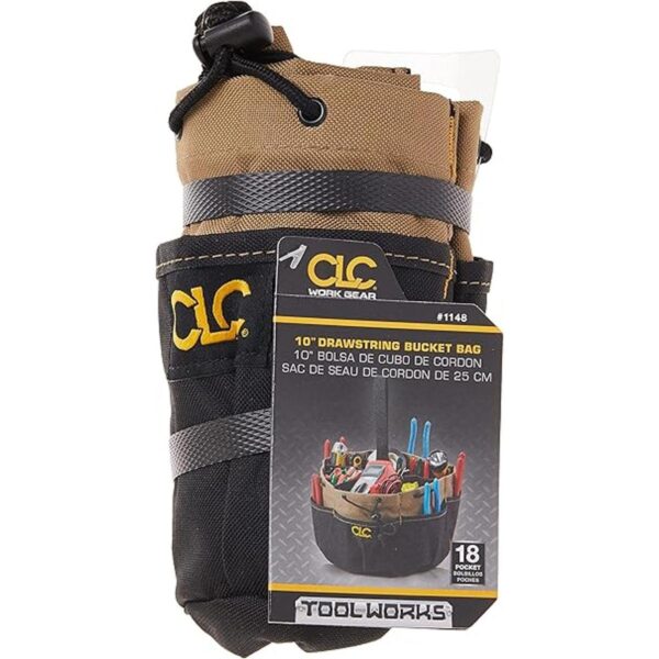 CLC Custom Leathercraft 1148 bolsa de cubeta con cordón de_6