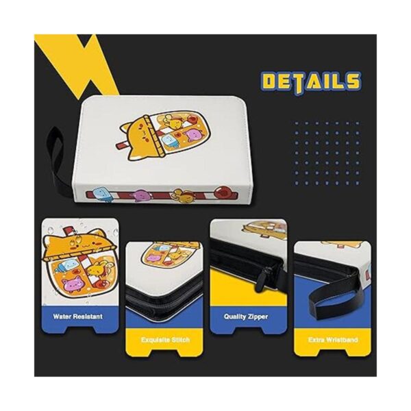 CLOVERCAT Carpeta impermeable para tarjetas comerciales