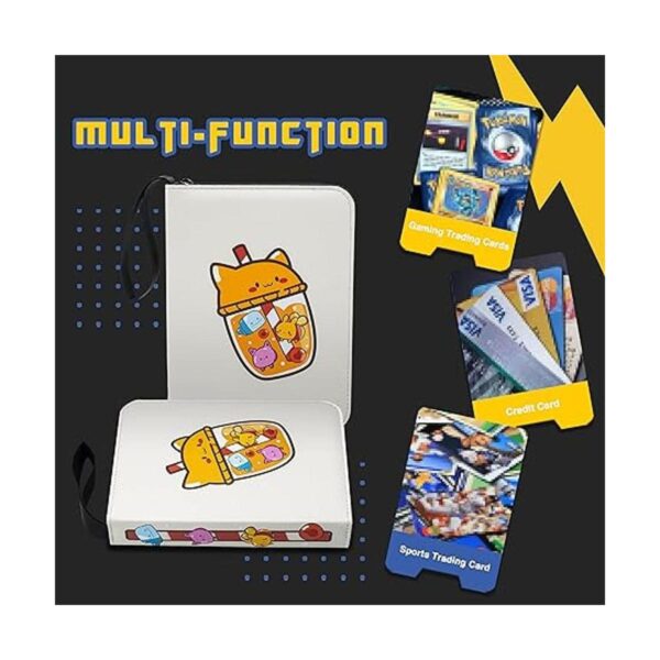 CLOVERCAT Carpeta impermeable para tarjetas comerciales