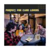 CLOVERCAT Carpeta impermeable para tarjetas comerciales