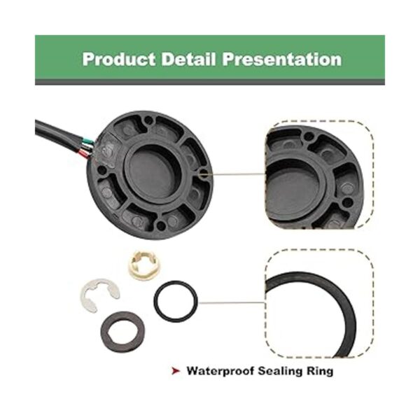 CLUBRALLY Sensor de velocidad para carrito de golf con_2