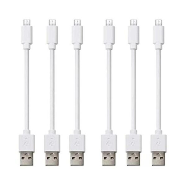 CLZWiiN Cable micro USB corto paquete de 6 unidades de 8_1