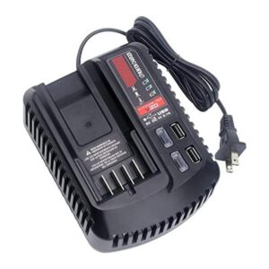 CMCB104 V20 Cargador rápido de repuesto para Craftsman