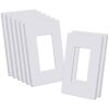 CML Decorator Placa de pared sin tornillos cubierta de