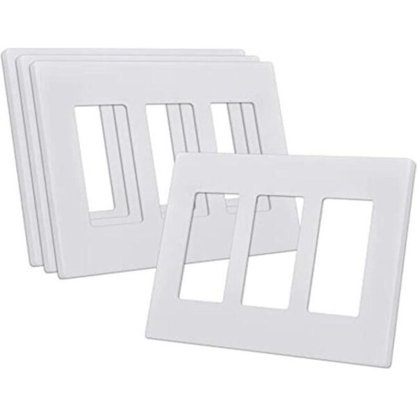 CML Placas de pared decoradoras sin tornillos cubierta
