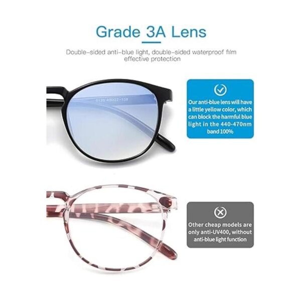 CNLO Gafas de bloqueo de luz azul gafas de computadora_2