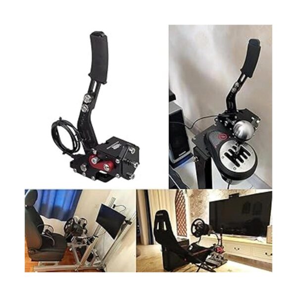 CNRAQR PC Racing Game USB Handbrake for 16Bit SIM for_3