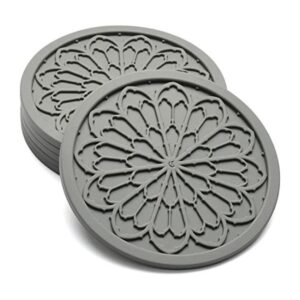 COASTERFIELD Posavasos de silicona para bebidas paquete_1
