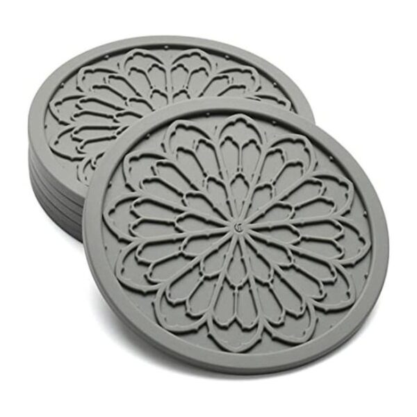 COASTERFIELD Posavasos de silicona para bebidas paquete_1