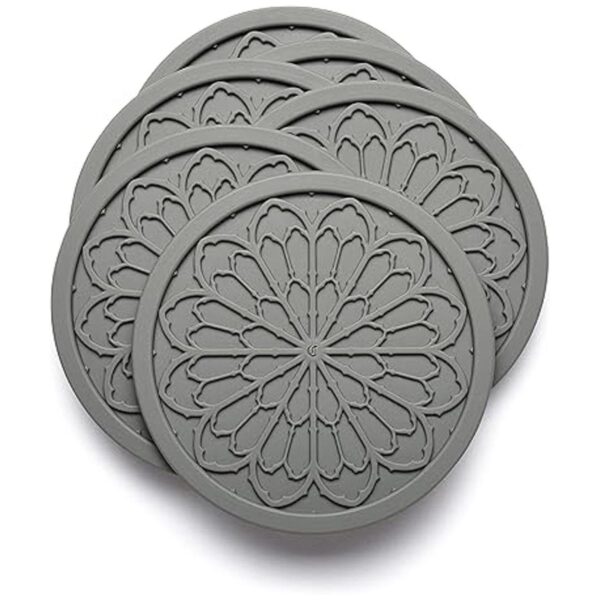 COASTERFIELD Posavasos de silicona para bebidas paquete_3