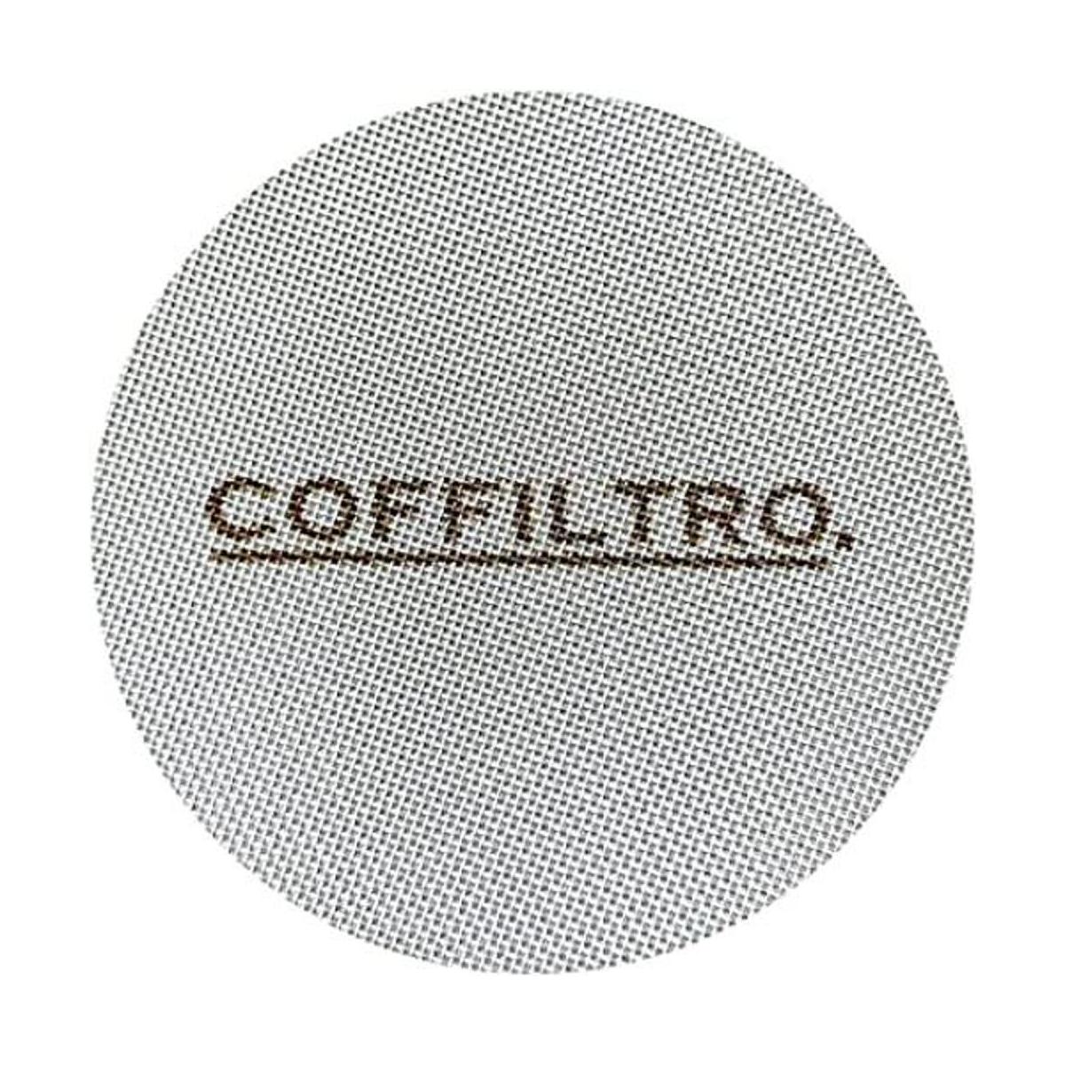 COFFILTRO. Filtro de café de 2.106 in de acero inoxidable